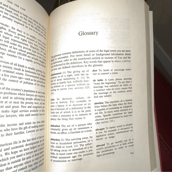 You and the Law” Legal Reference Book – Reader’s Digest, 1971 Fifth Printing - Picture 8 of 9